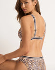 Montana D/DD Longline Tri Bikini Top LEOPARD Monte & Lou-Monte and Lou-Frolic Girls