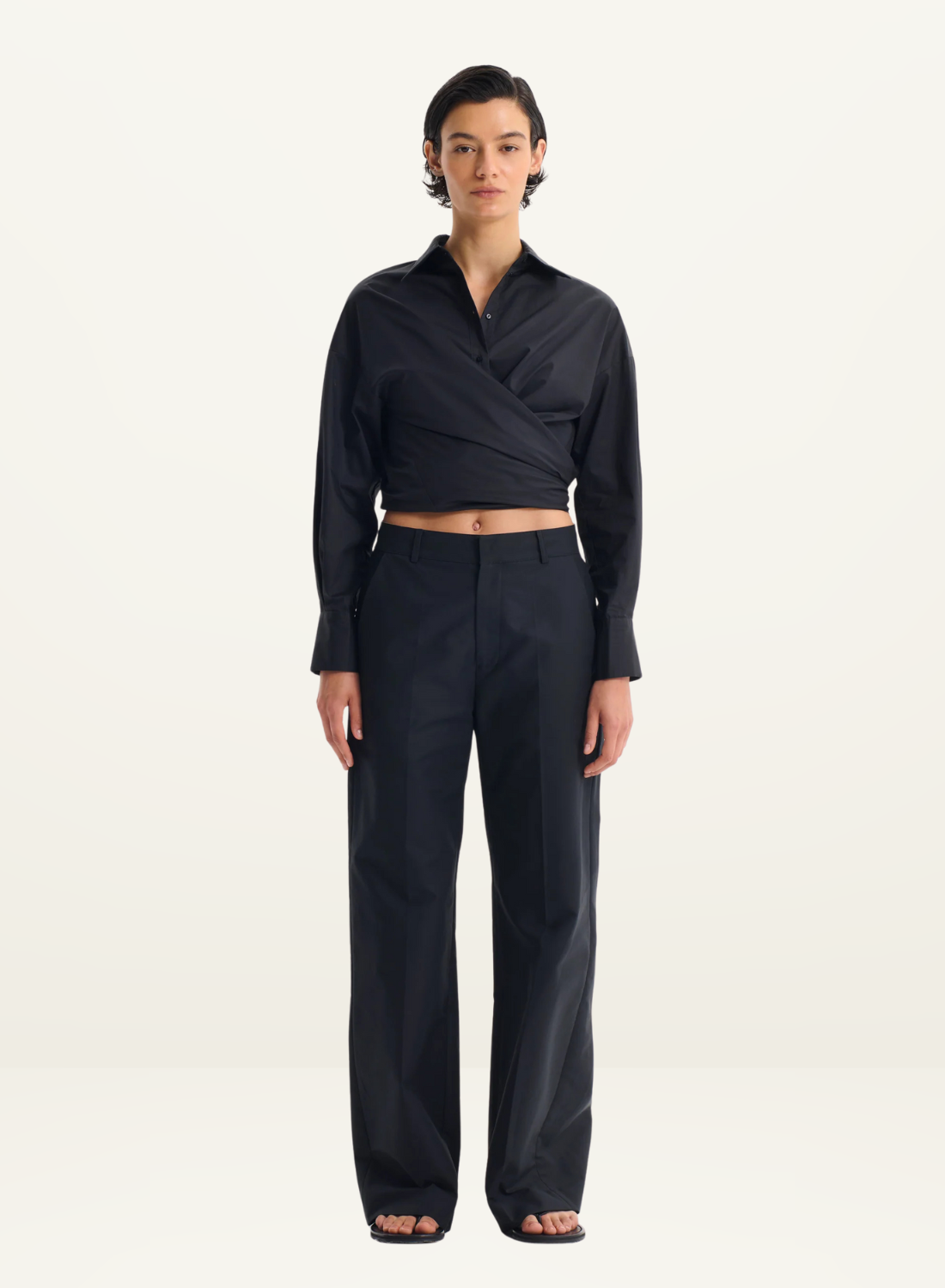 Morrison Charlotte Shirt in BLACK