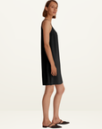 Morrison Oden Slip Dress in BLACK