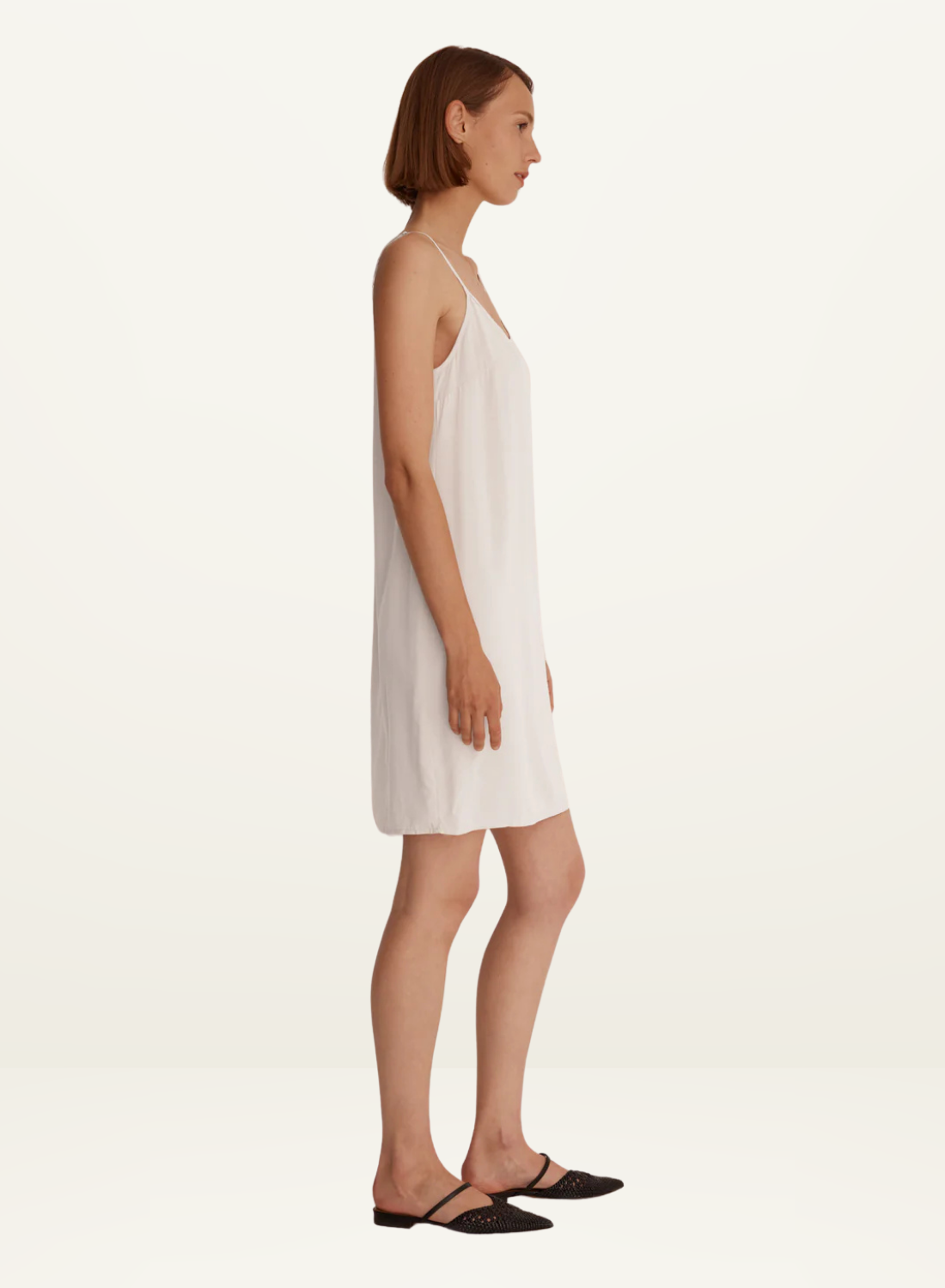 Morrison Oden Slip Dress in IVORY