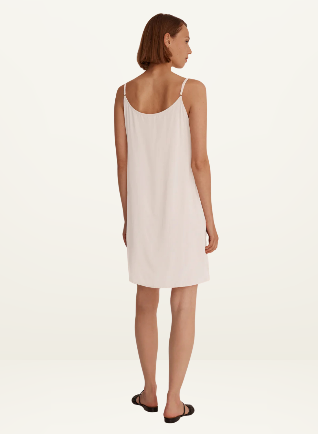 Morrison Oden Slip Dress in IVORY