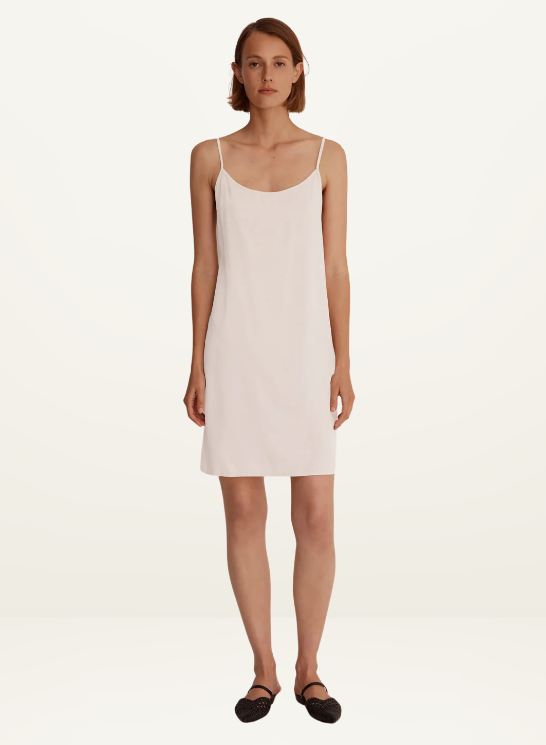 Morrison Oden Slip Dress in IVORY