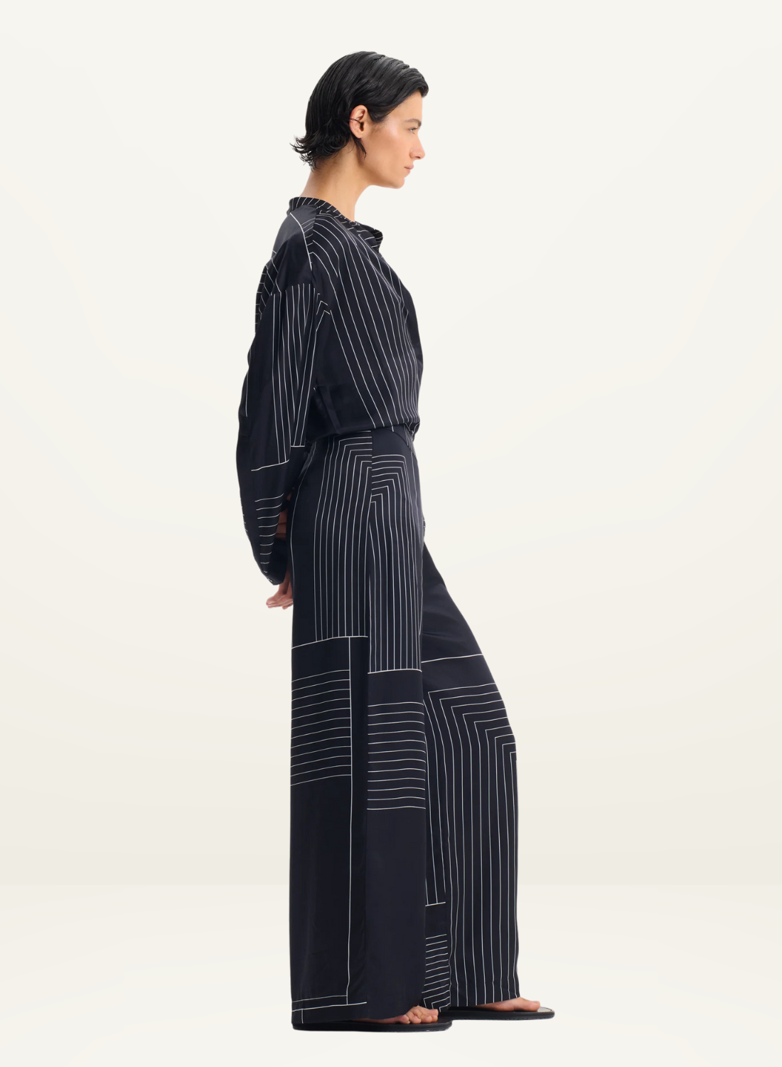 Morrison Priya Shirt in BLACK &amp; WHITE
