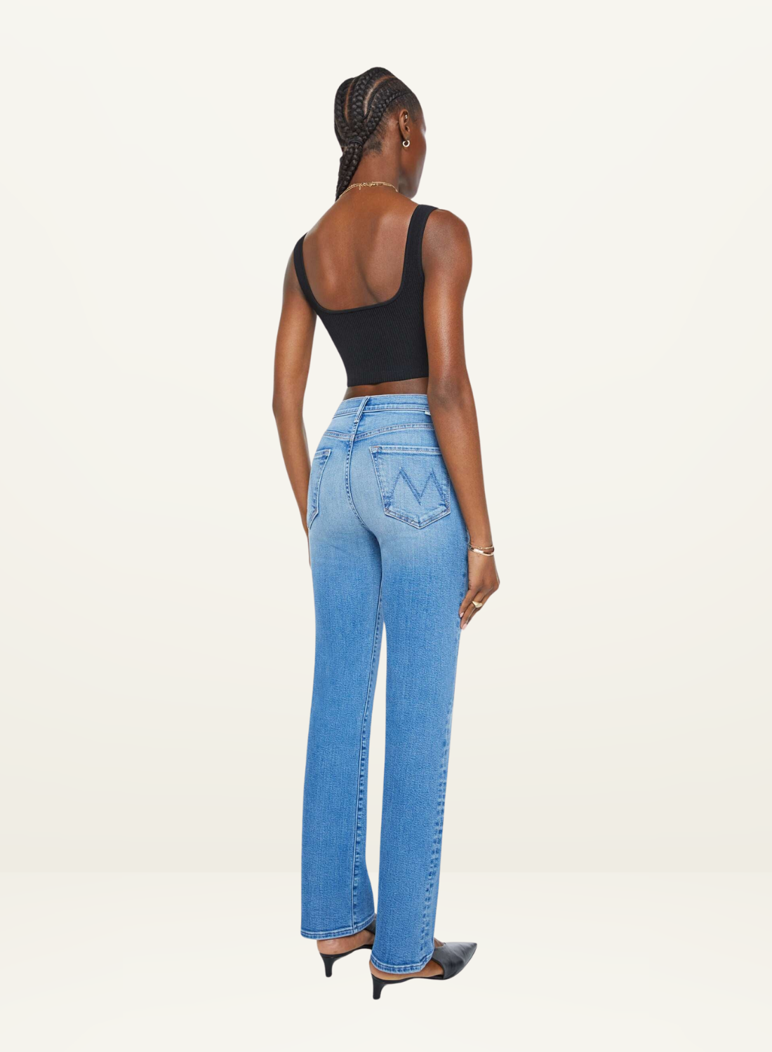 Mother Denim Kick It Jean in Fan Favourite
