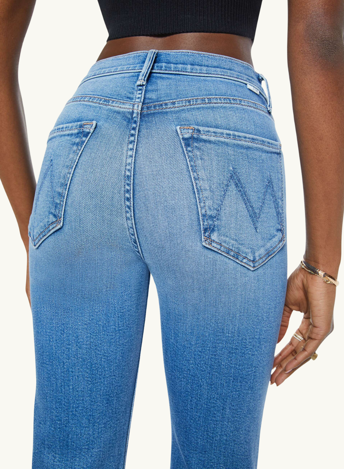 Mother Denim Kick It Jean in Fan Favourite