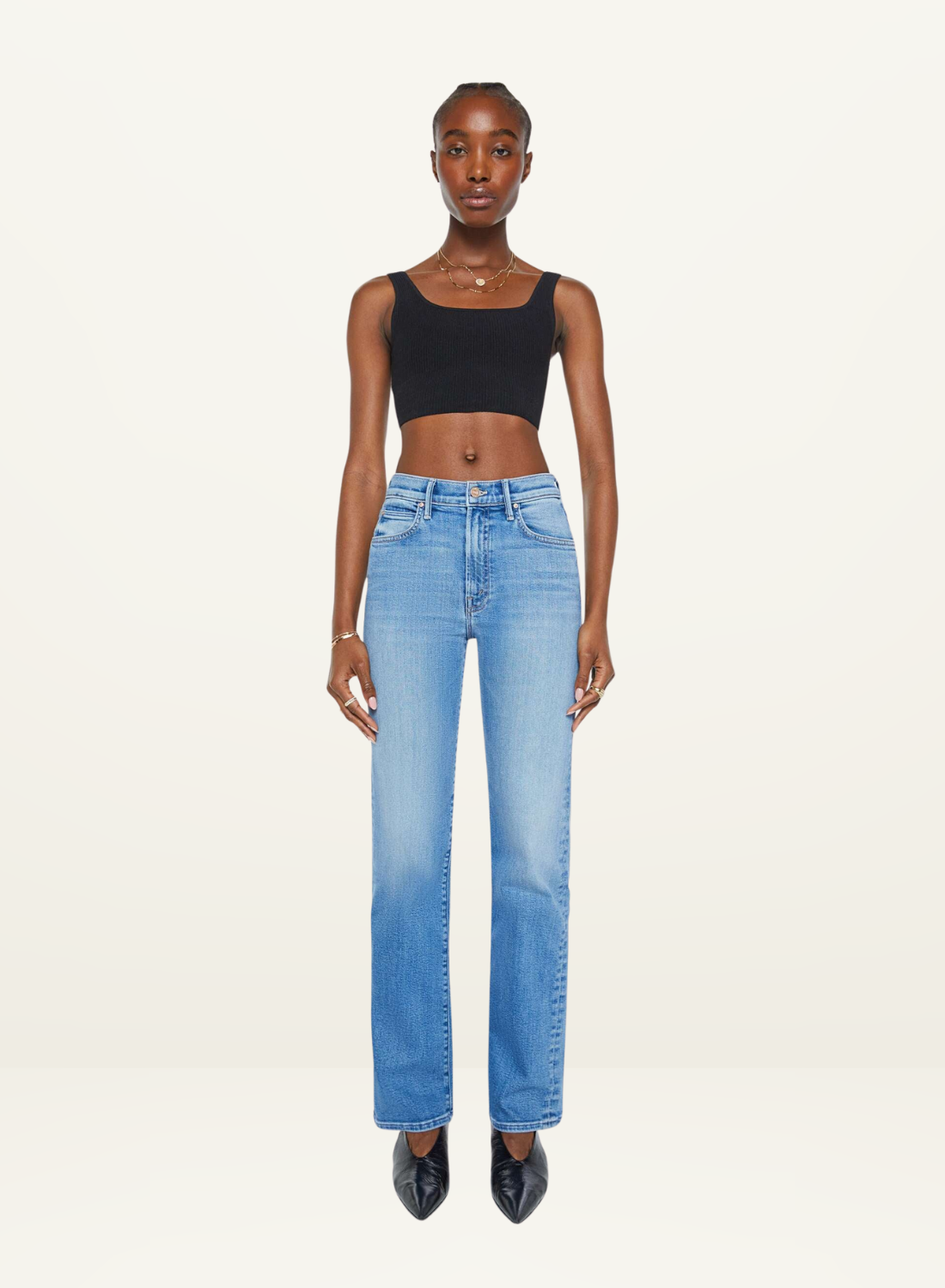 Mother Denim Kick It Jean in Fan Favourite