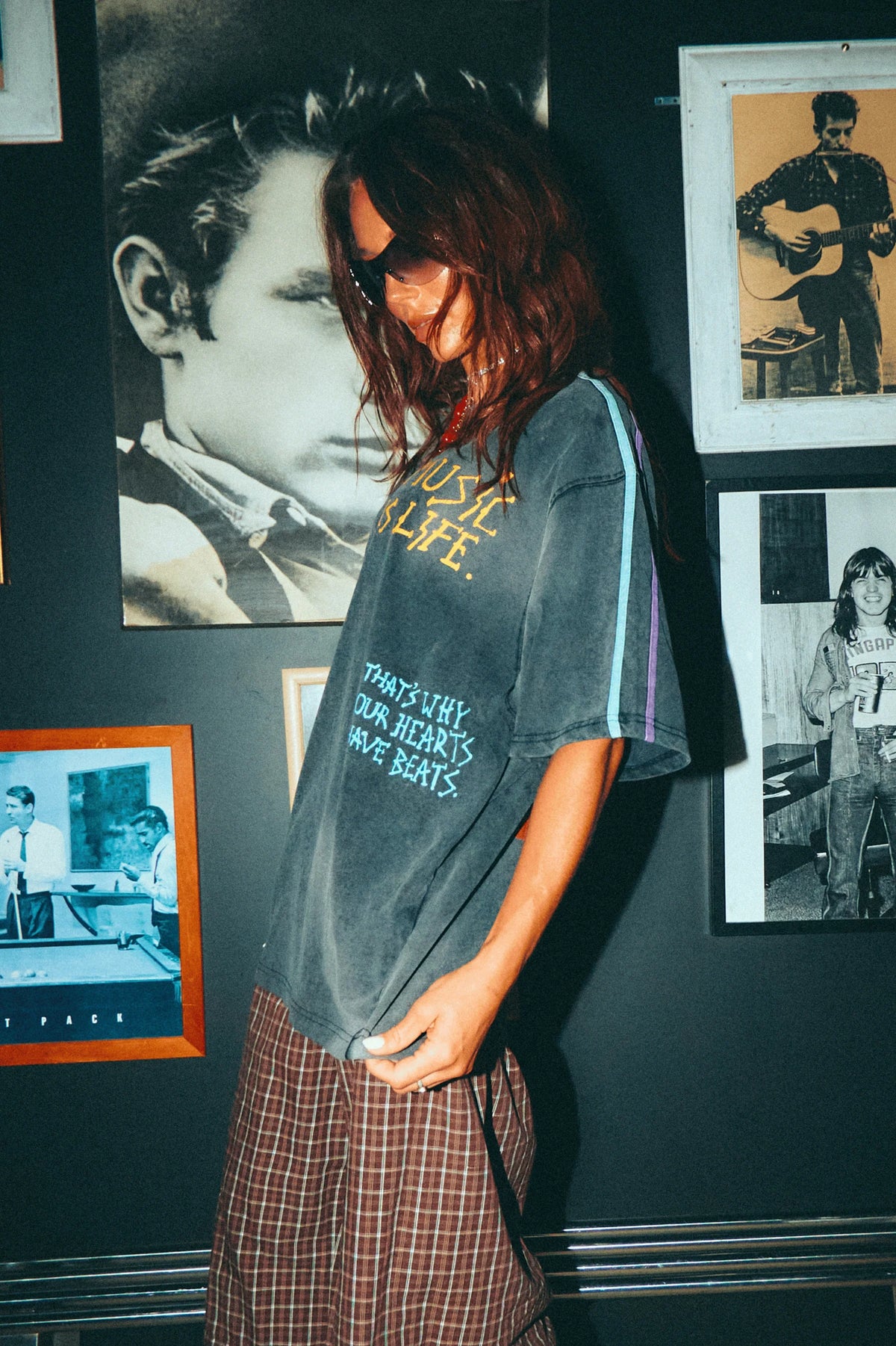 Sabbi Music Is Life Tee in Black