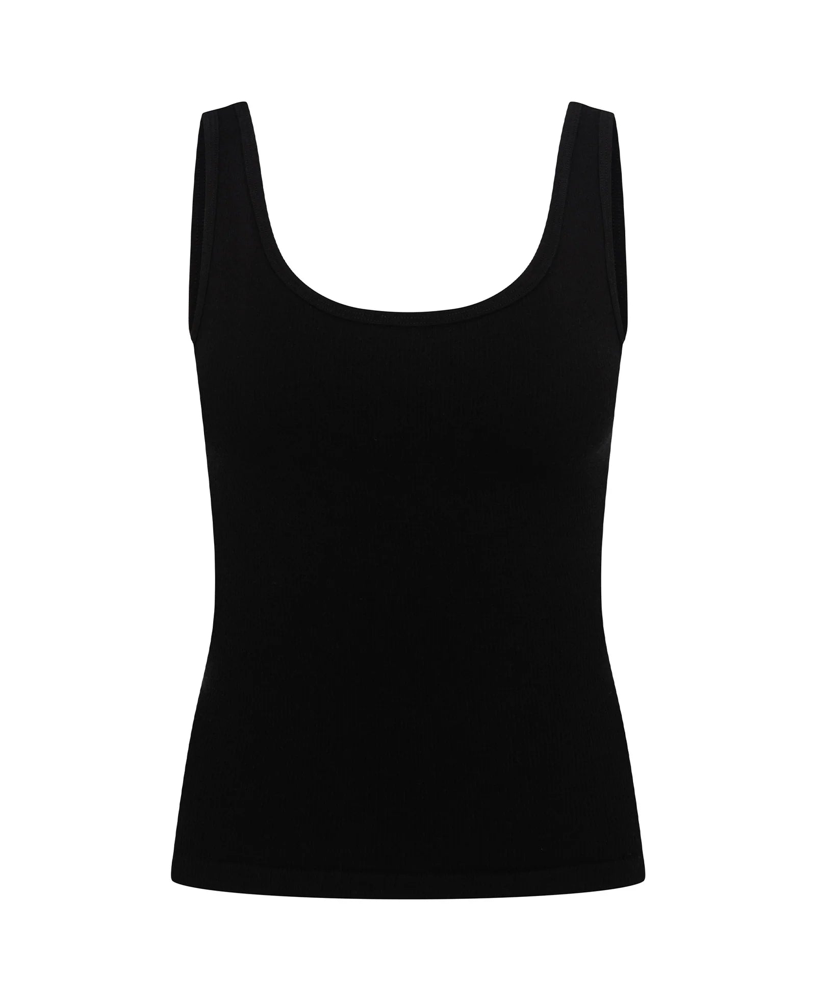 Nagnata Avika Wool Tank in Black