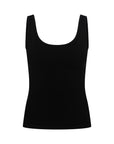 Nagnata Avika Wool Tank in Black