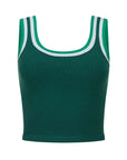 Nagnata Classic Retro Tank in Kelp