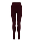 Nagnata Classic Wool Rib Legging in Mulberry