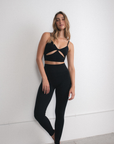 Nagnata Demi 7/8 Wool Legging in Black