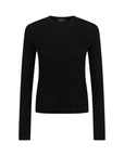 Nagnata Essentials Long Sleeve Top in Black