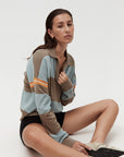 Nagnata Organic Ivy Crop Polo in Cloud