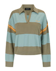 Nagnata Organic Ivy Crop Polo in Cloud