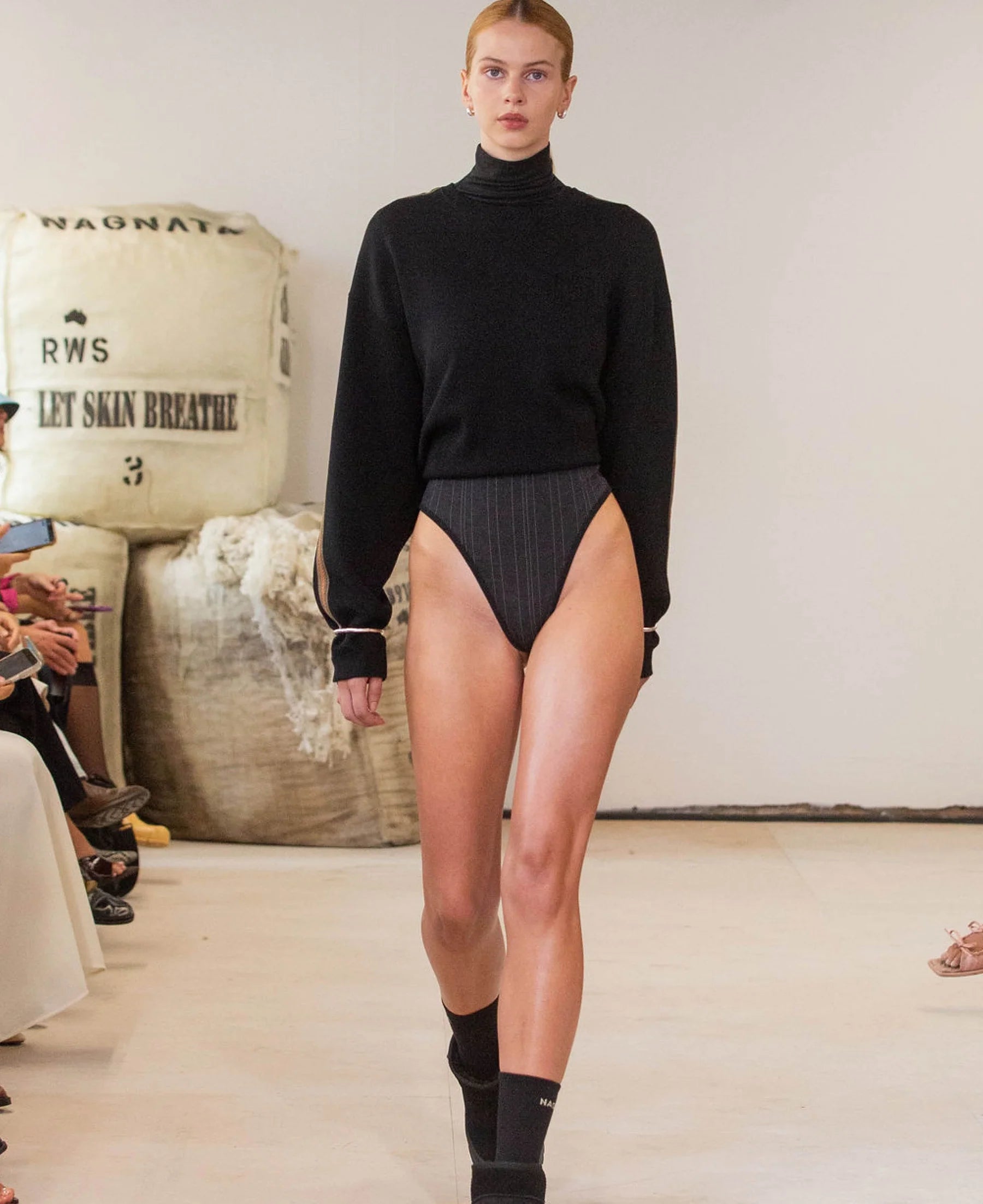 Nagnata Organic Miro Sweater in Black