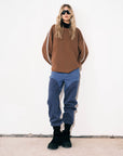 Nagnata Organic Miro Sweater in Cinnamon