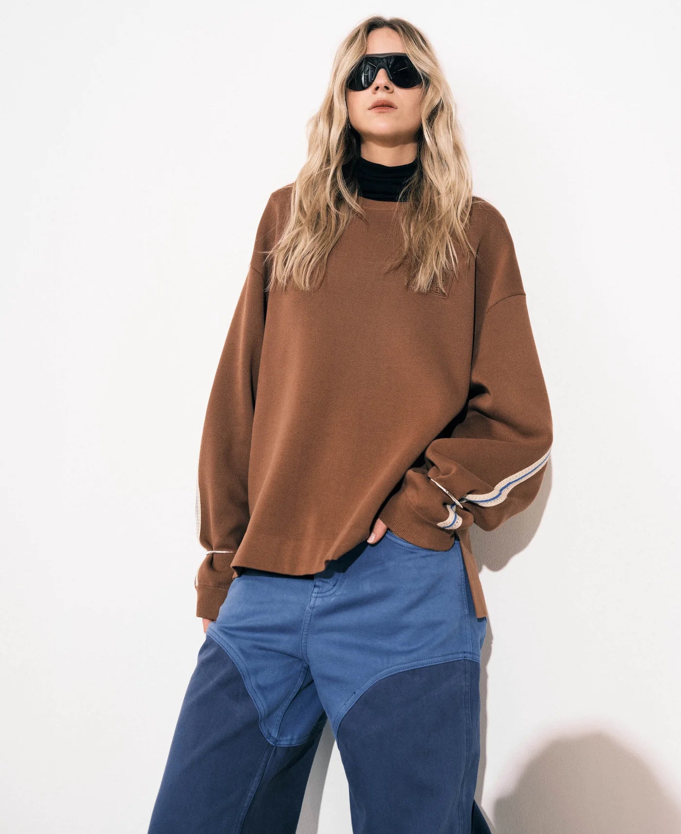 Nagnata Organic Miro Sweater in Cinnamon