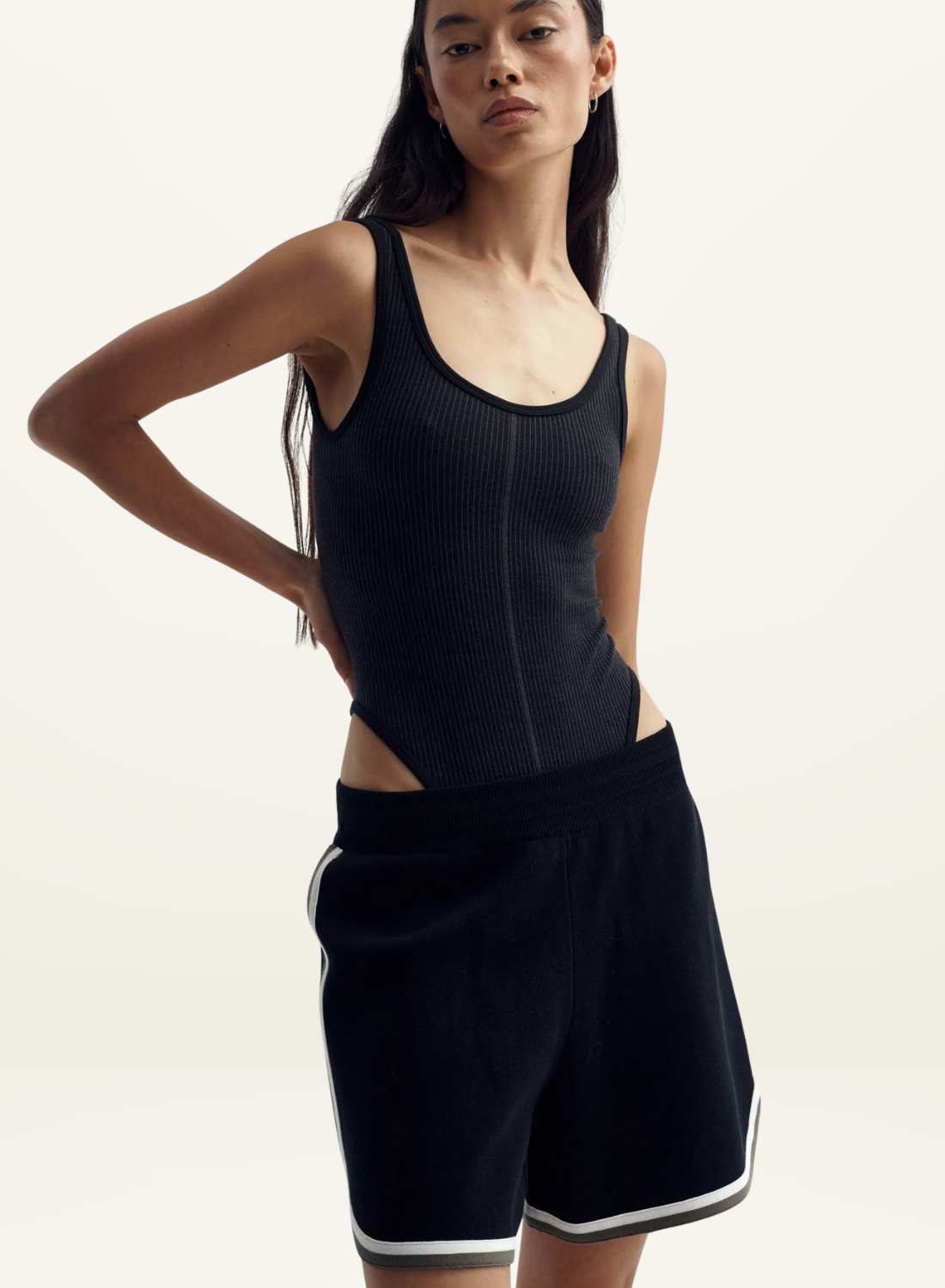 Nagnata Ruka Short in Black
