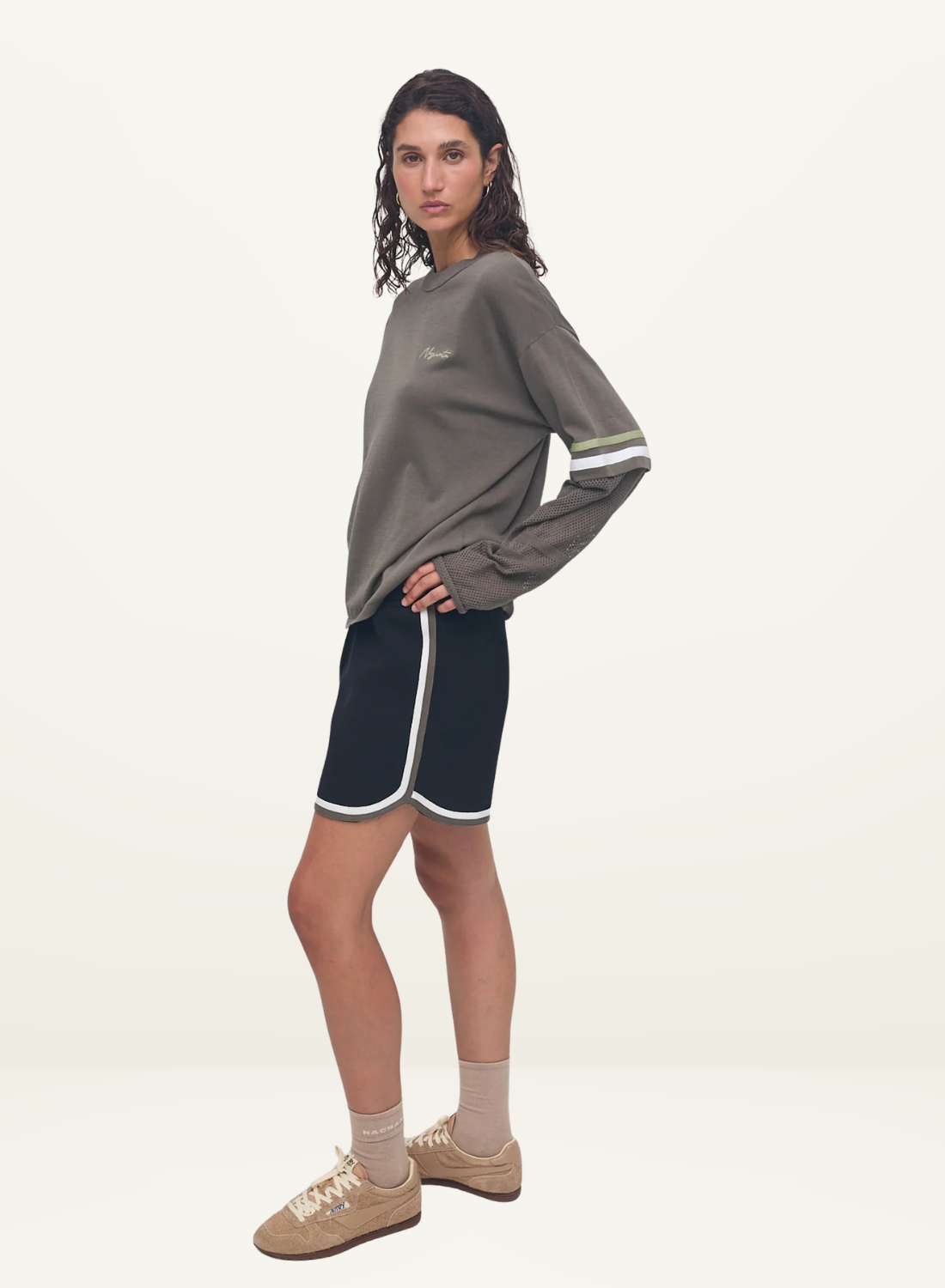 Nagnata Ruka Short in Black