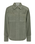Nagnata Vegetable Dye Utility Jacket in Taupe