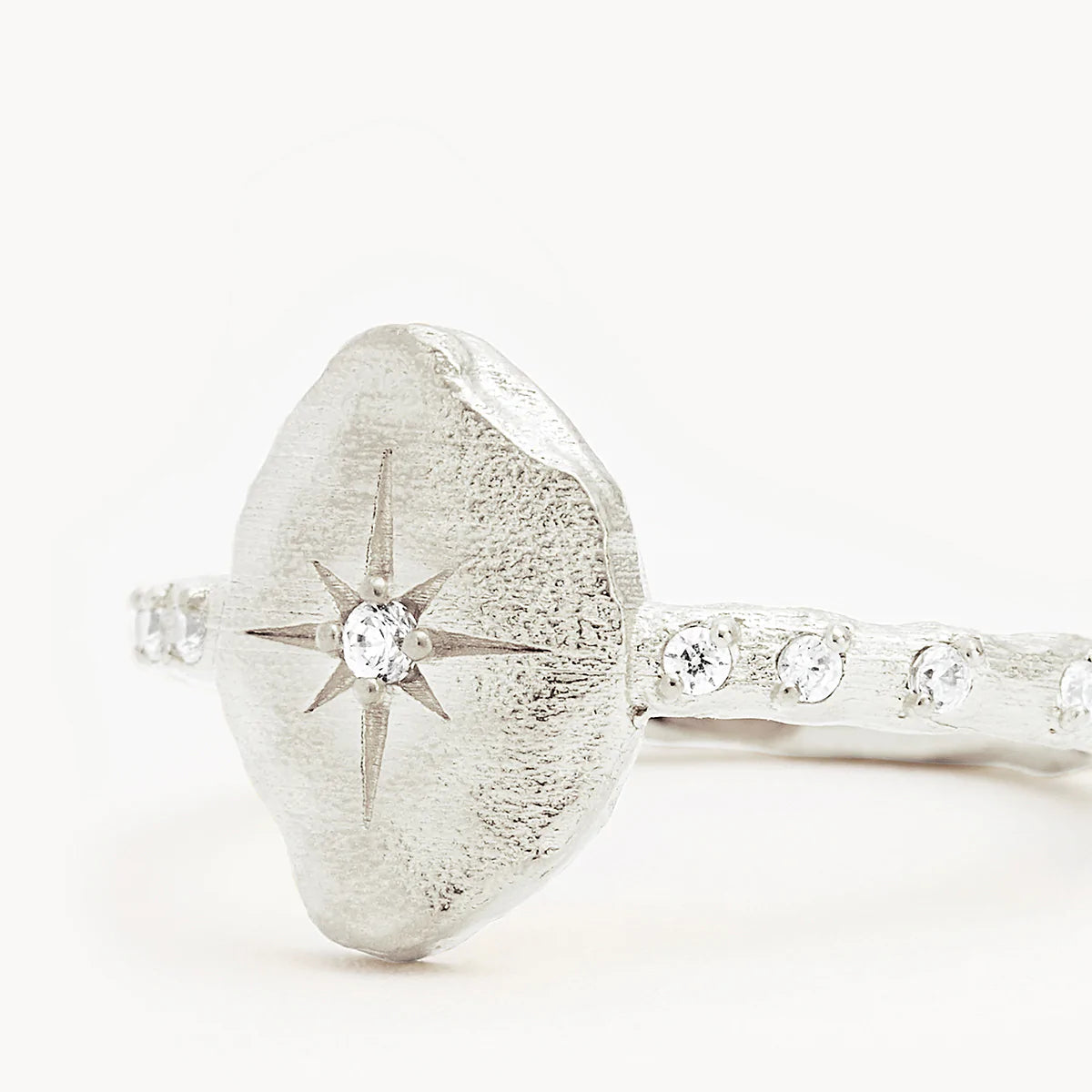 North Star Ring SILVER By Charlotte-By Charlotte-Frolic Girls