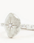 North Star Ring SILVER By Charlotte-By Charlotte-Frolic Girls