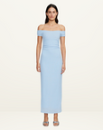 Ownley Lena Midi Dress in Sky