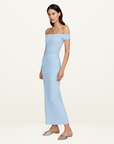 Ownley Lena Midi Dress in Sky