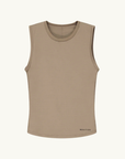 PE Nation Foundation Muscle Tank in FOSSIL