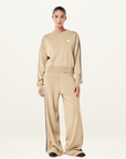 PE Nation Retreat Knit Pant in OXFORD TAN