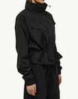 PE Nation Shelter Jacket in BLACK