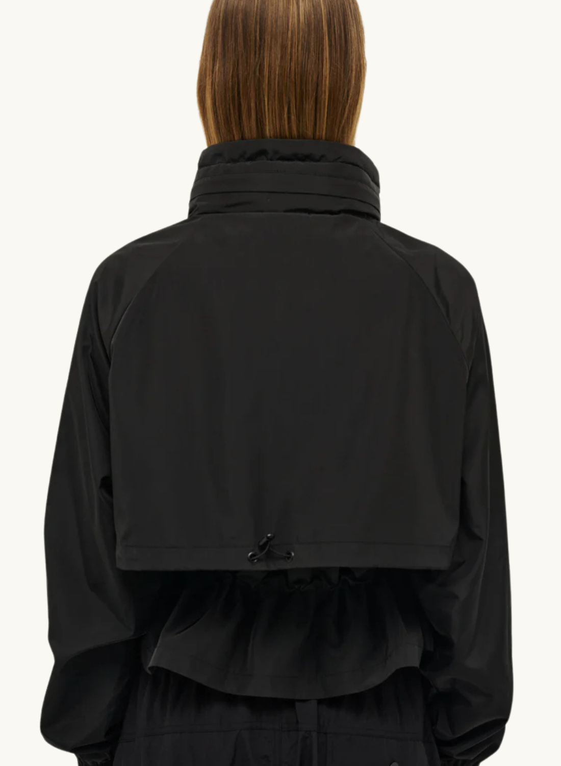 PE Nation Shelter Jacket in BLACK