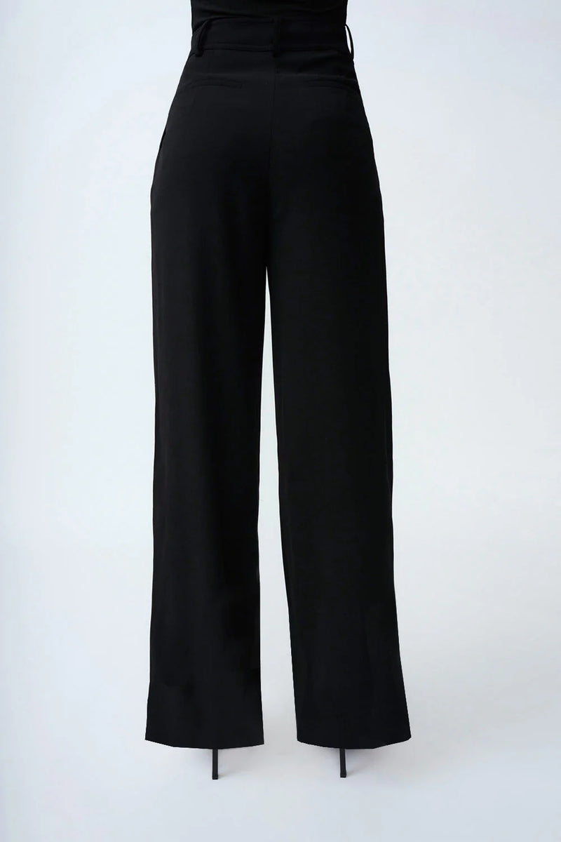 Pleat Front Pant in BLACK from By Johnny-By Johnny-Frolic Girls