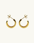 Prea Edge Hoop Earrings GOLD Smith-SMITH-Frolic Girls