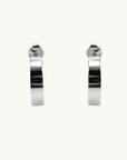 Prea Edge Hoop Earrings SILVER Smith-SMITH-Frolic Girls