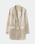 Relaxed Blazer HAZELNUT Silk Laundry-Silk Laundry-Frolic Girls