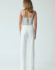 Reset Tailored Pant WHITE Third From-Third Form-Frolic Girls