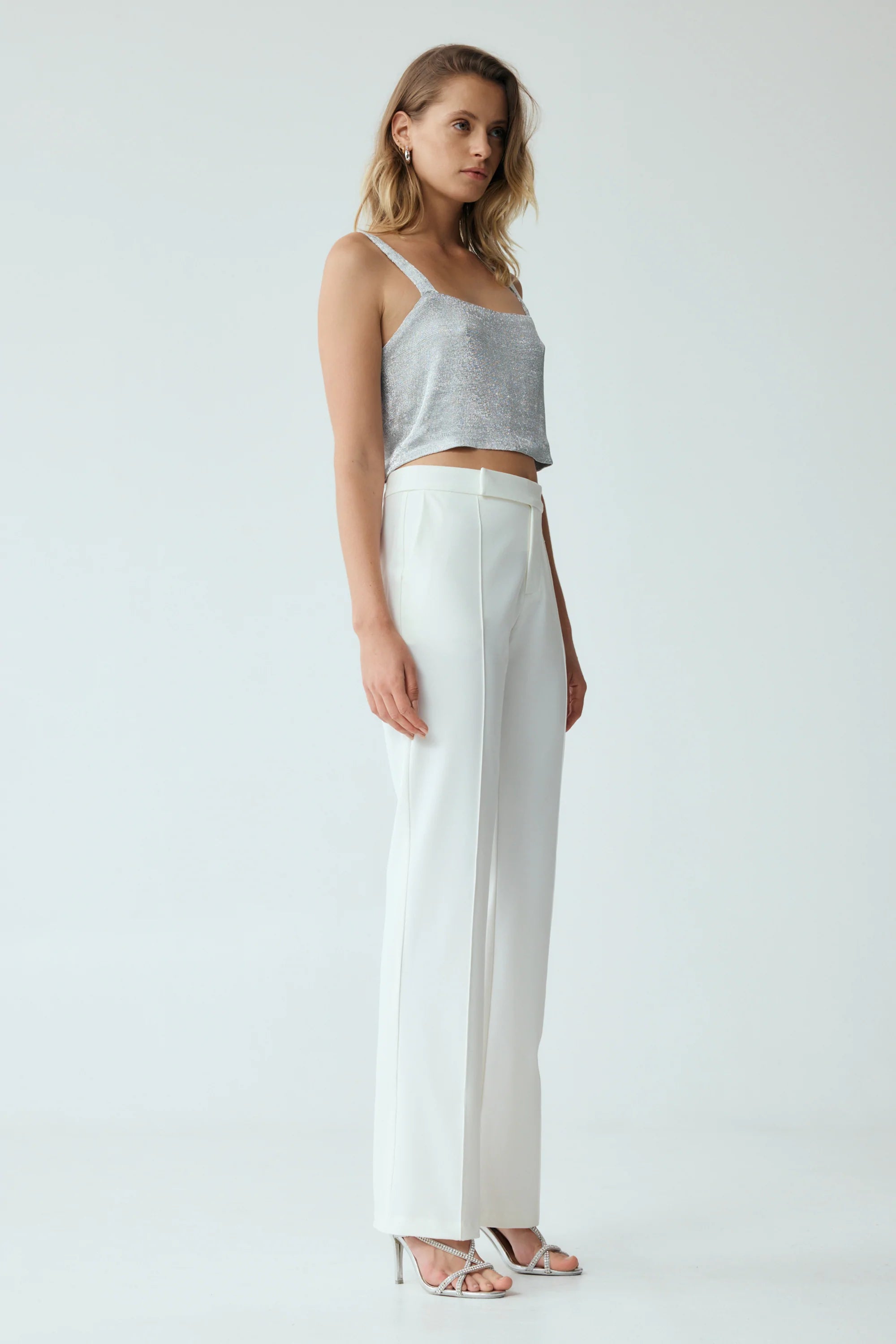 Reset Tailored Pant WHITE Third From-Third Form-Frolic Girls