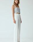 Reset Tailored Pant WHITE Third From-Third Form-Frolic Girls