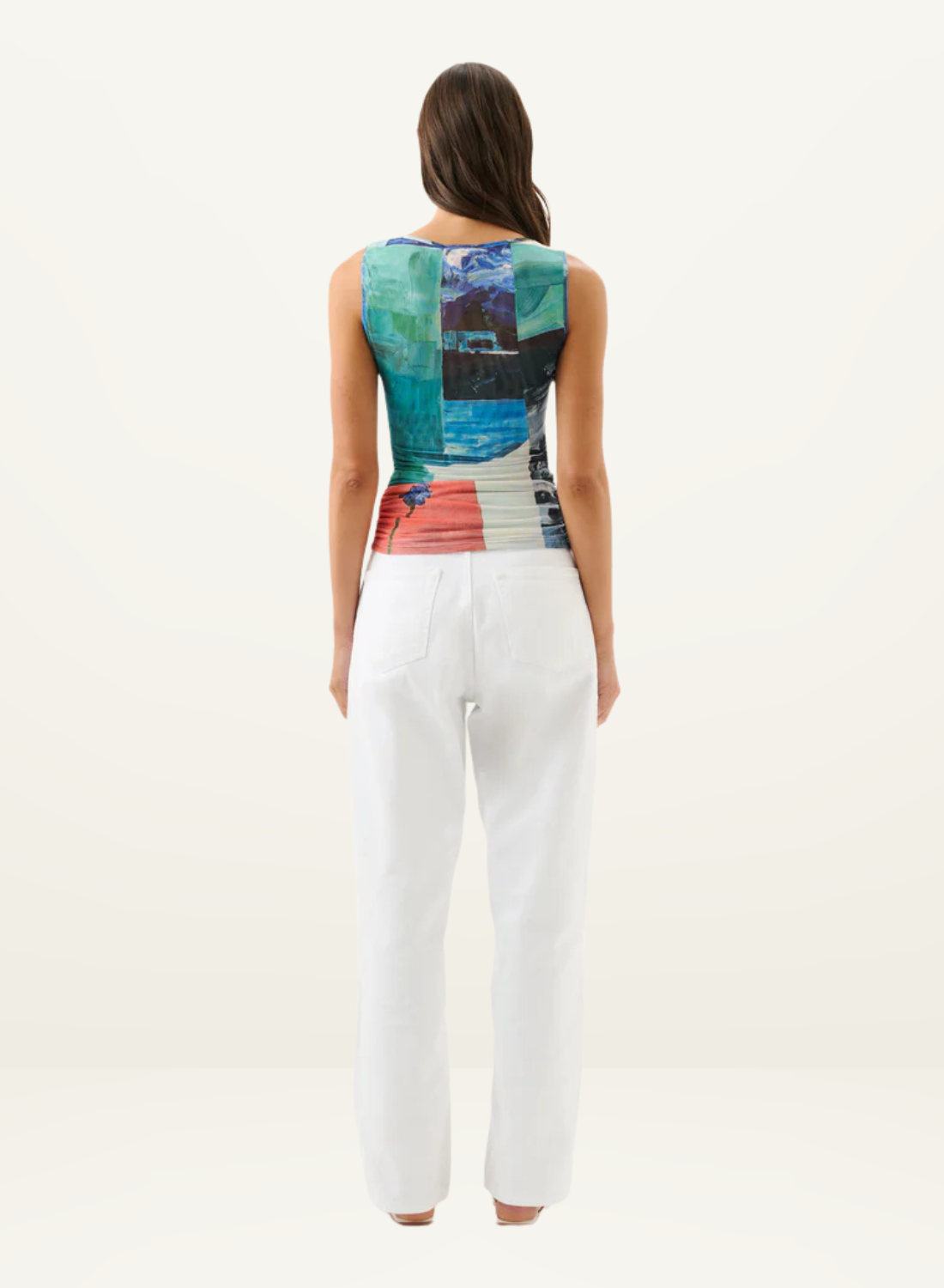 Roame Darcy Mesh Tank in Wonderland