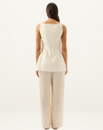 Roame Estella Vest in Ivory