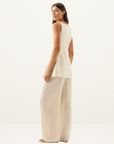 Roame Estella Vest in Ivory