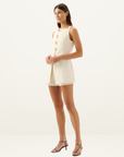 Roame Estella Vest in Ivory