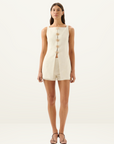 Roame Estella Vest in Ivory