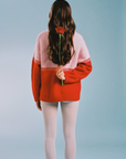 Roame Reggie Sweater in RED & PINK