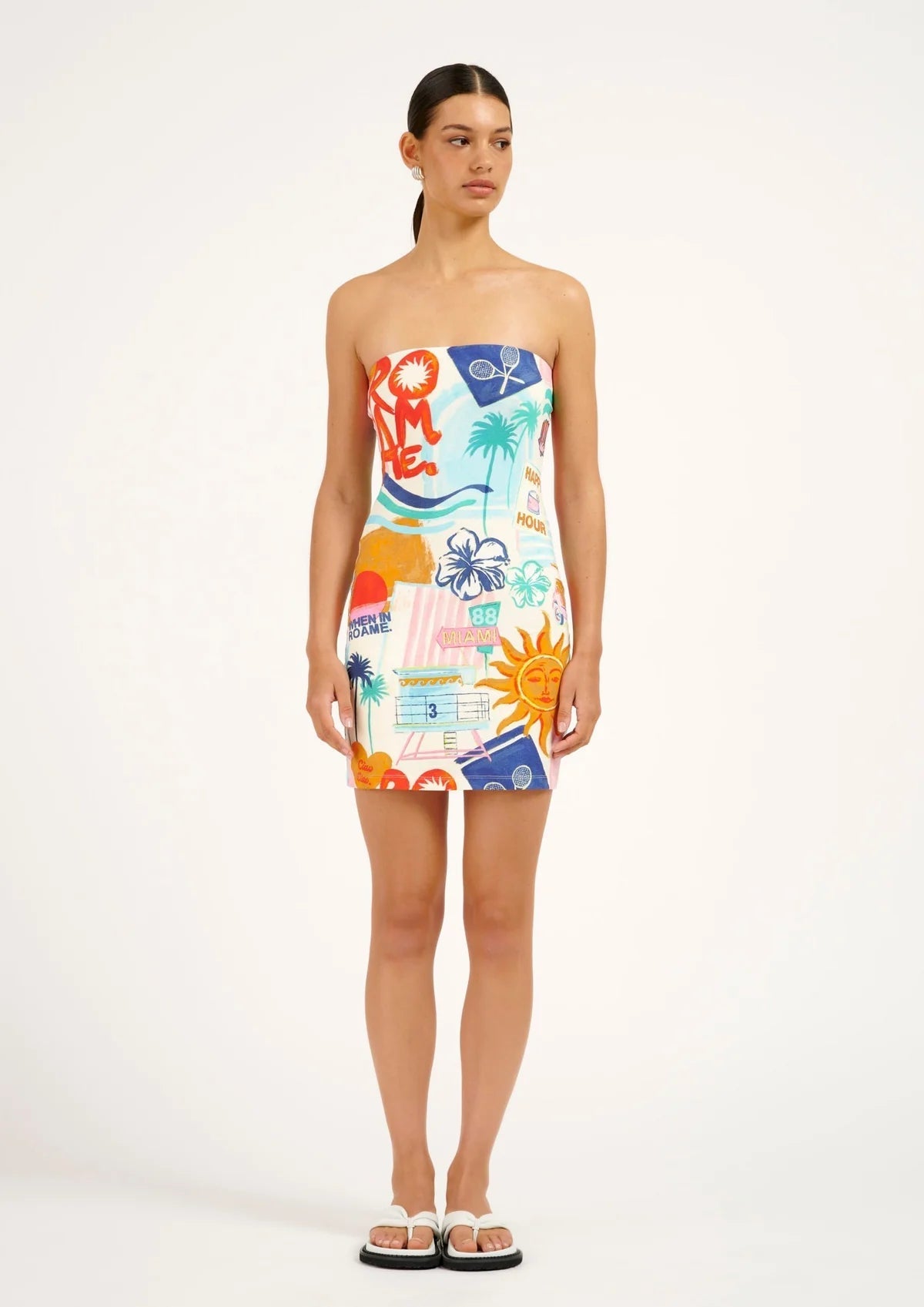 Riva Mini Dress CIAO MIAMI Roame-Roame-Frolic Girls