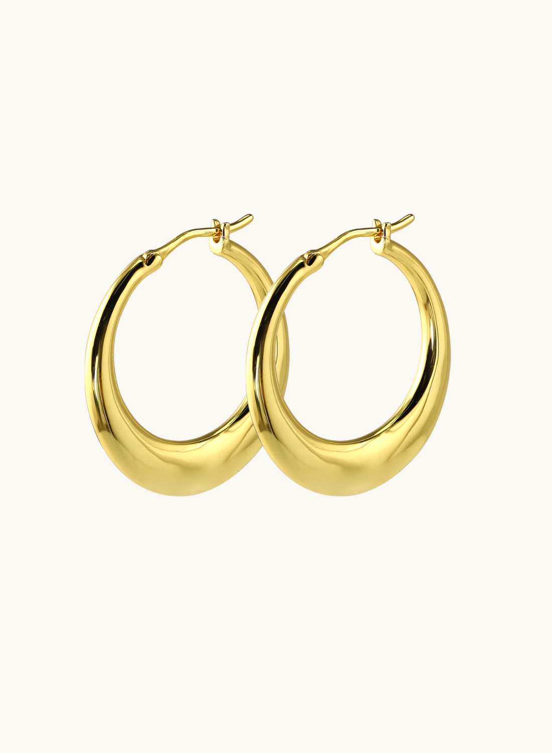 SMITH Ebe Classic Hoops in GOLD