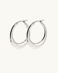 SMITH Ebe Classic Hoops in SILVER