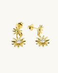 SMITH Senora Del Sol Stud Earrings in GOLD